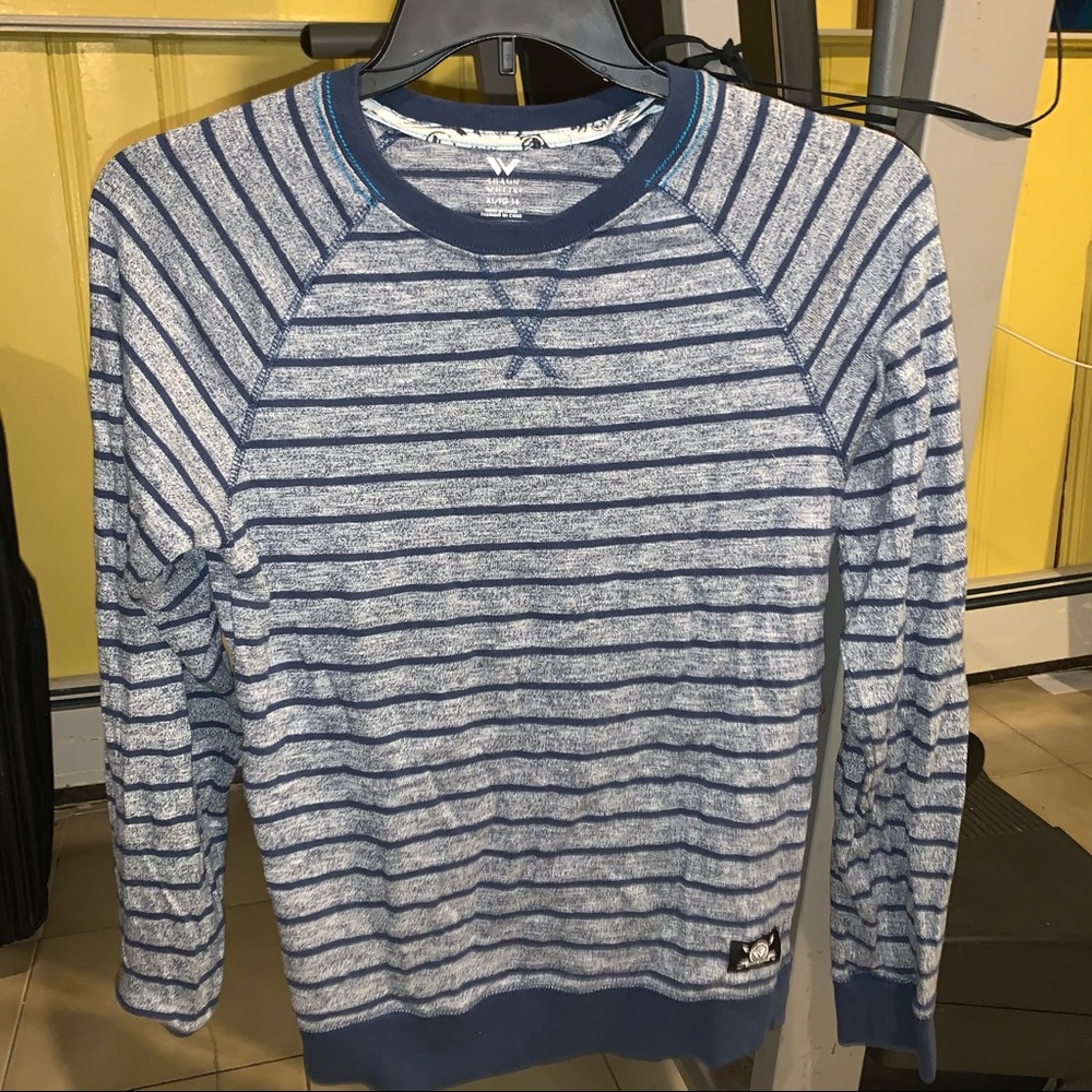 Shaun White Boys Blue Striped Long Sleeve Tshirt